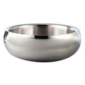 11" Double Wall Hammered Stainless Steel Salad Bowl